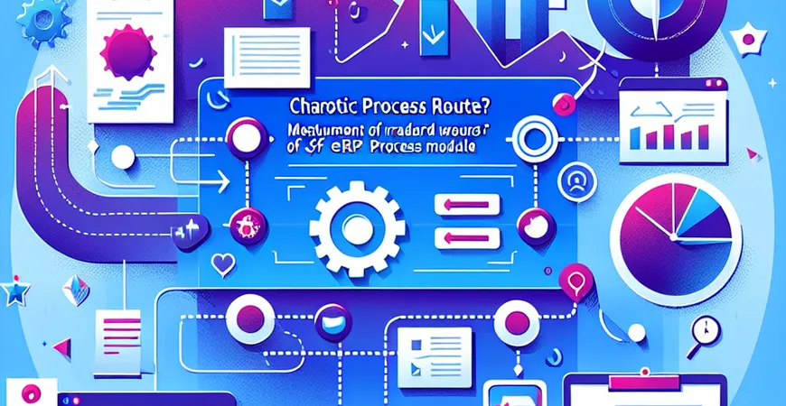  工艺路线混乱？ERP工艺模块的标准工时测定  
